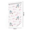 Wallpaper Bunnies rainbows and hearts for living room and bedroom 50x1000