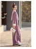 2025 Spring Women's Jacket & Wide-Leg Pants Two-Piece Set - Little Fragrance Style