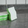 Wood Pulp Cotton Dishwashing Sponge Block Clean Degreasing Magic Rub, Non-Scratch Scrub Sponge with Double-Side Design