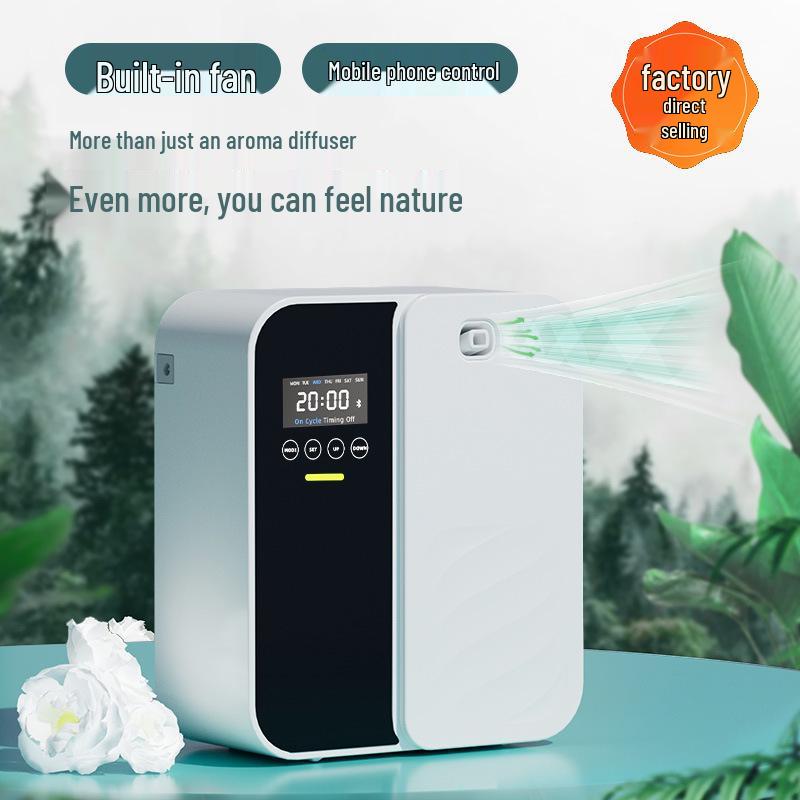 Wall-Mounted Aromatherapy Diffuser & Odor Remover for Public Spaces