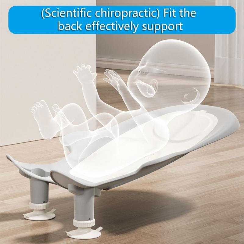 Baby Badewanne Hilfe Tragbare Säuglingsbadstütze Einfache Reinigung Baby Po Waschgestell für Aufsatzbecken Badewanne Tägliche Nutzung