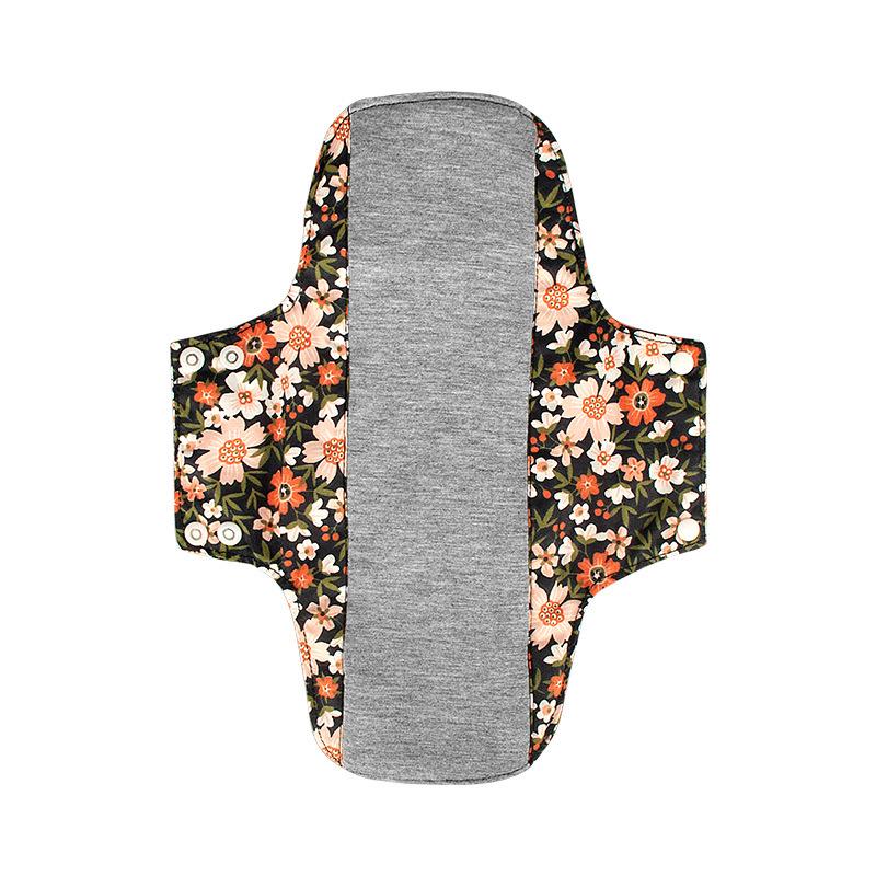 

28CM Antibacterial Washable Graphene Cotton Sanitary Napkins & Leak-Proof Panty Liners