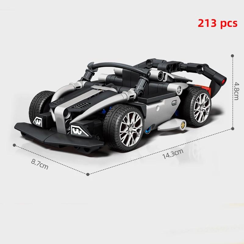 For Technical City Speed Champions Sports Car Racing Car Super Racers Figures Building Blocks Bricks Garage Toys Gifts Friends
