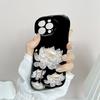 Kreslený vzor krémová textura pouzdro vlnitý okraj měkký silikonový kryt pouzdro na telefon pro iPhone Samsung Huawei Honor Xiaomi Redmi Infinix Tecno