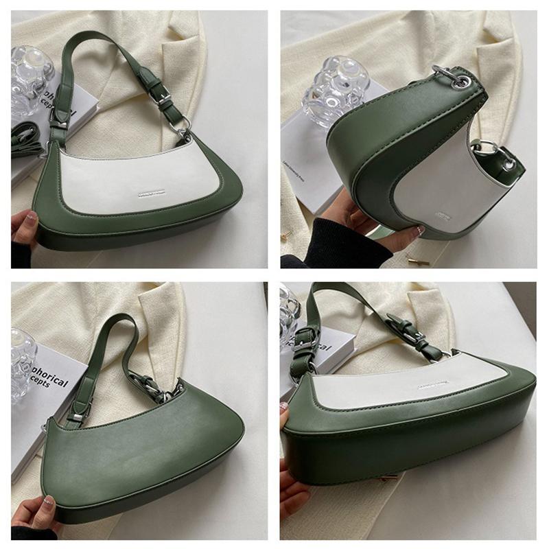 Genți de ultimă generație pentru femei 2024 stil nou, la modă și versatil, design de nișă, geantă mică cu un singur umăr, textură, geantă la modă pentru subsuoară