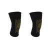 2 PCS Self-heating Knee Pads Improve Blood Circulation Breathable Warm Wormwood Knee Pads Socks