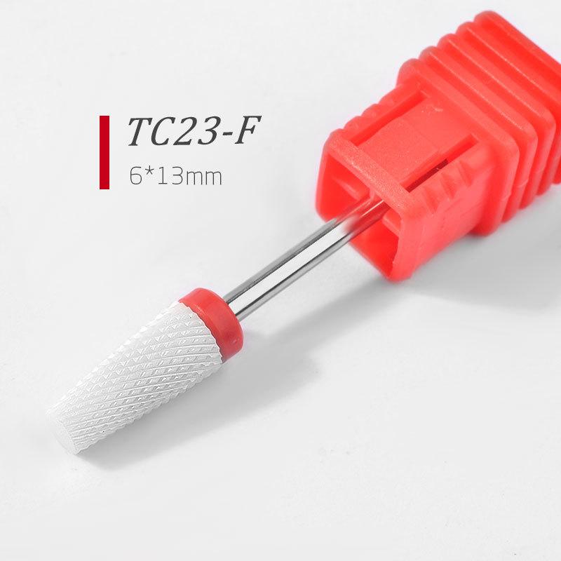 Ceramic Carbide Nail Drill Bits Milling Cutter For Manicure Set Mill Brush Manicure Machine Accessories for Removing Gel Varnish