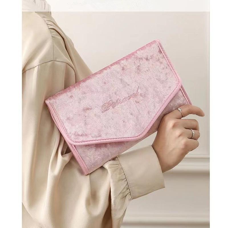 Portable Travel Jewelry Storage Bag For Storing Rings Earrings Bracelets And Necklaces. Multi-functional Jewelry Storage Bag