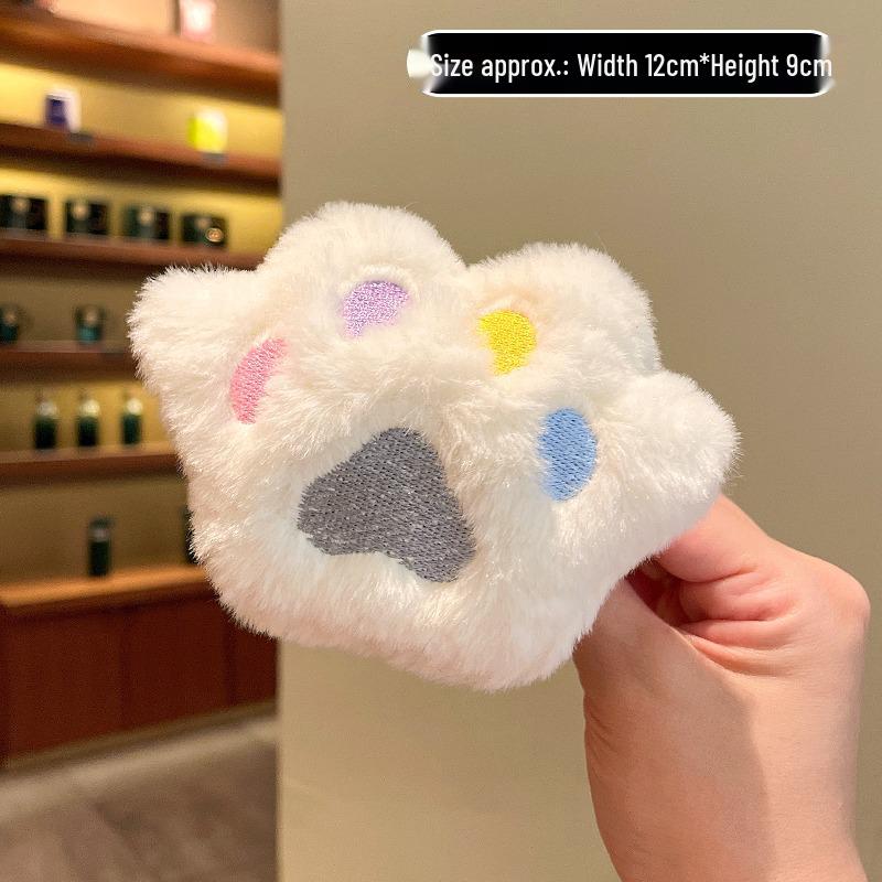 Japanese Kawaii Sunflower Panda Plush Brooch - Adorable Pin for Clothes, Bags, and Accessories.