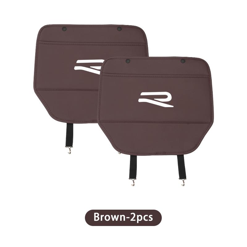 Car Anti-kick Pad Leather Auto Seat Back Protector Pads Anti Scratch For Volkswagen VW Tiguan CC Jetta Polo Golf Passat Scirocco