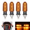 Motorcyle LED Turn Signal Light 12V Moto Amber Indicator Lamp For Yamaha FZ 1 YZF R3 R6 R1 MT 07 09 FZ6 Tracer 900 Tenere 700