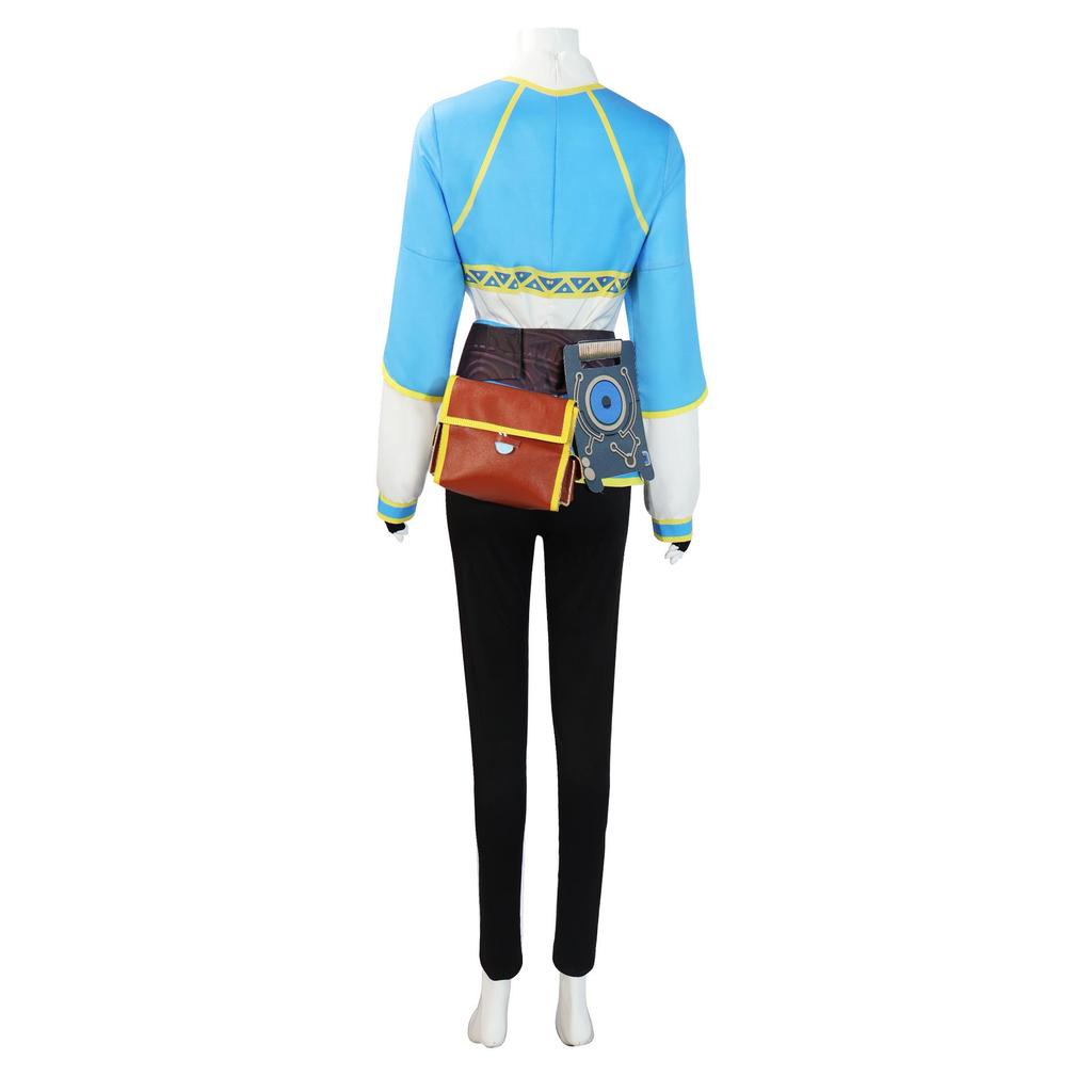 Tears of the Kingdom: Link & Zelda Cosplay Outfit - Perfect for Halloween & Performances