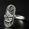 New Creative Butterfly Lady Shield Ring, Simple and Versatile Fashion Hand Jewelry