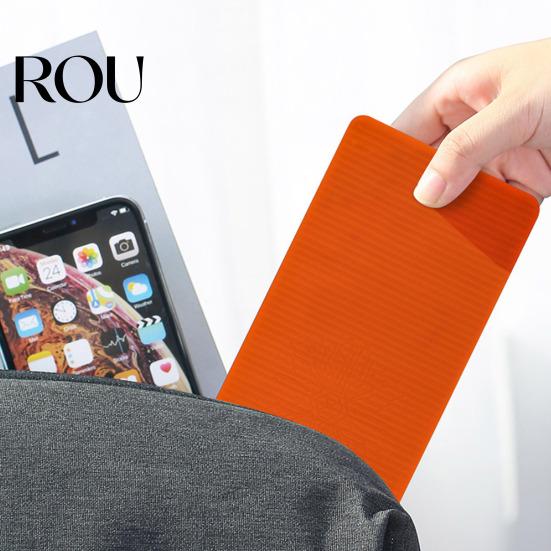 Customizable Phone Stand Flexible Silicone with Bendable Arm Portable Foldable Holder Pocket for Laptop Desk Bed Hands-Free Smartphones Tablets