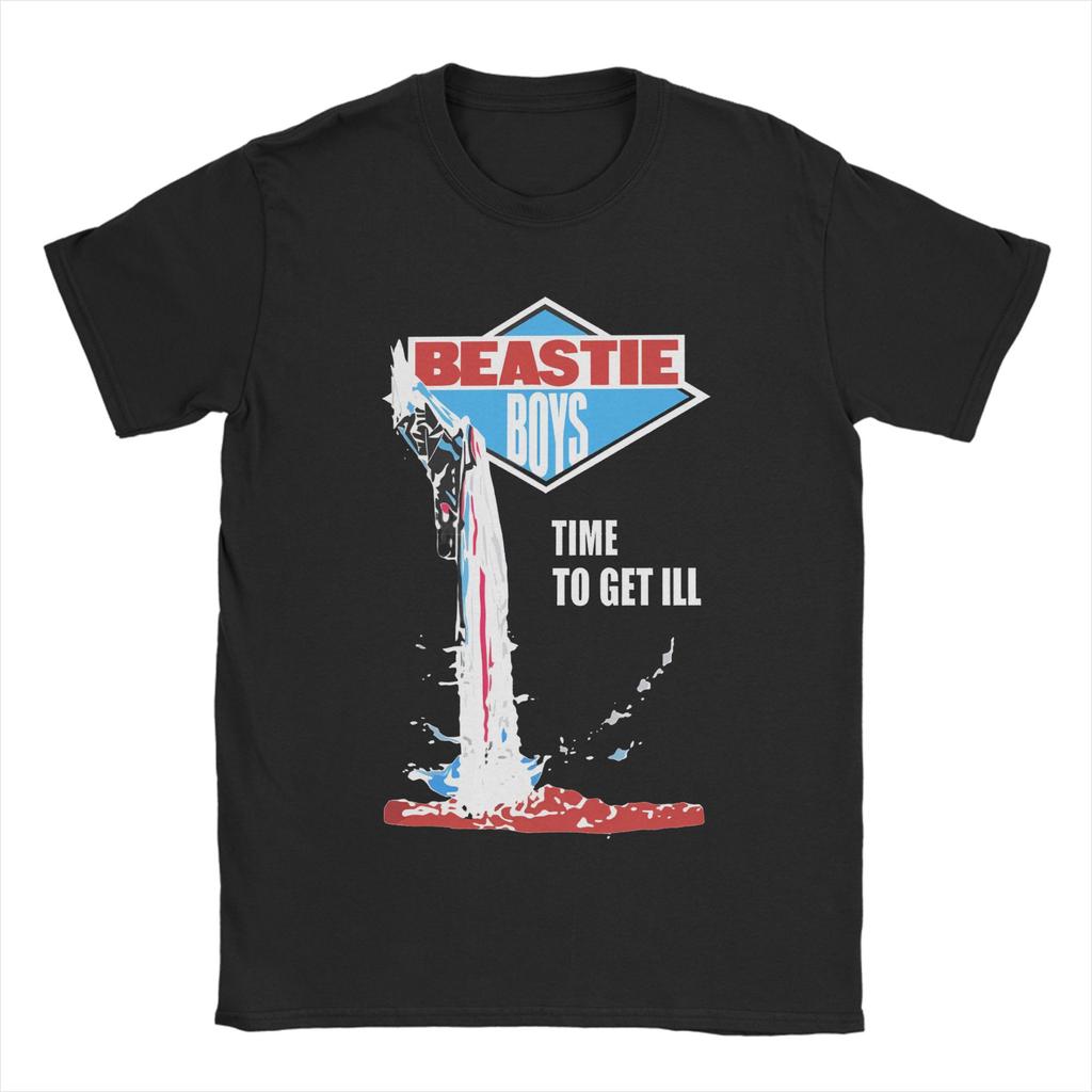 Band Beastie Boys Airplane Jet Cotton T-Shirt For Male Summer T Shirts O Neck Hip Hop Tee Shirt Oversized Printed Clothing
