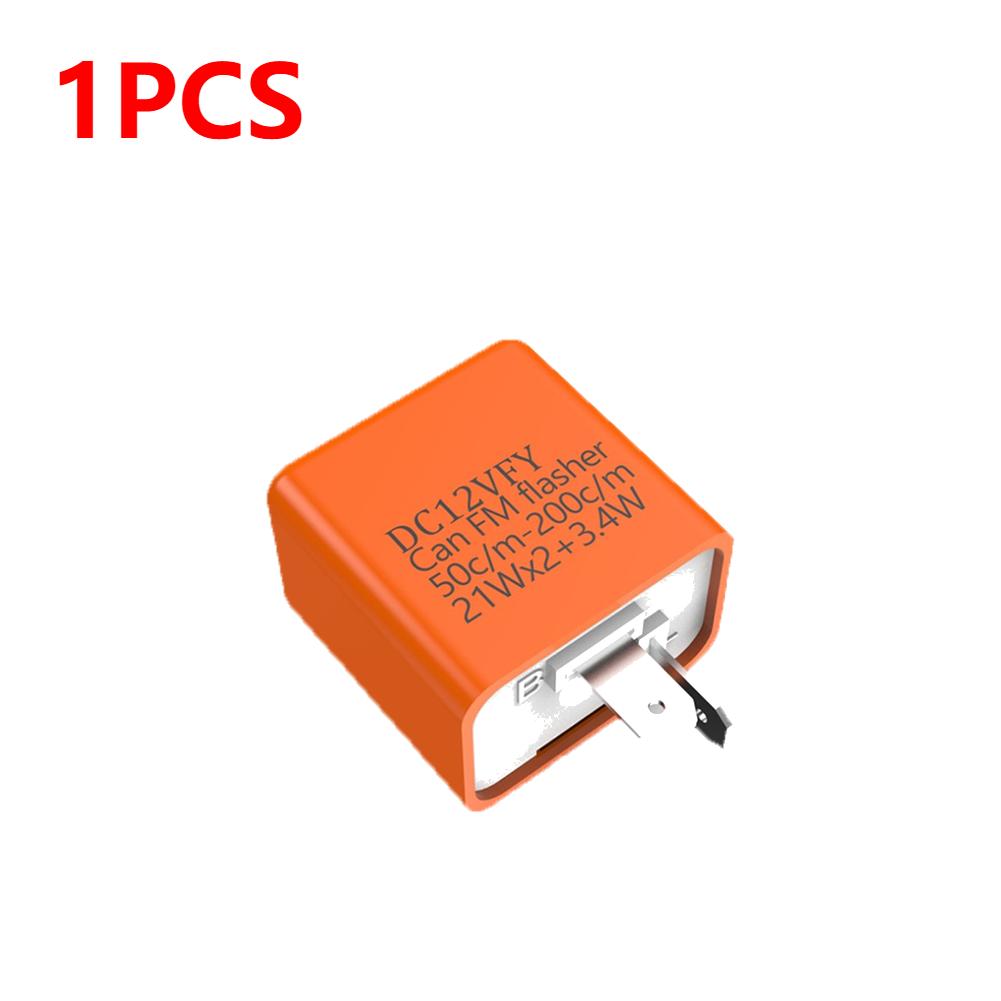20-1pcs Fix Motorcycle Flasher High Power DV 12V Relay Adjustable Motorbike Flasher Multiple Protection LED Turn Indicator
