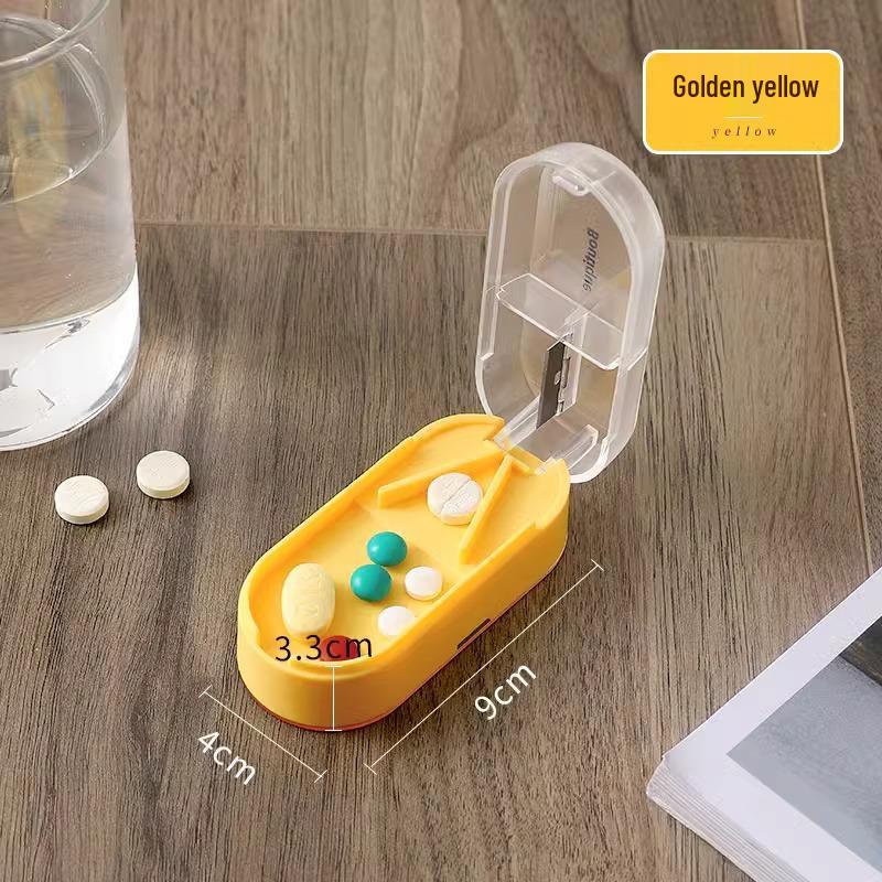 7-Day Portable Pill Organizer: Large Capacity, Morning-Noon-Evening Compartments, Compact Weekly Dispenser