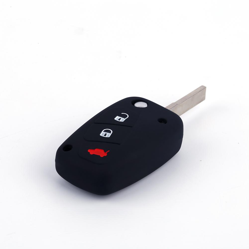 Silicone Key Cover Fob Case For Fiat Panda Idea Stilo Ducato Bravo 500 Doblo Grande Punto Bravo Minibus Linea 3 Button Remote
