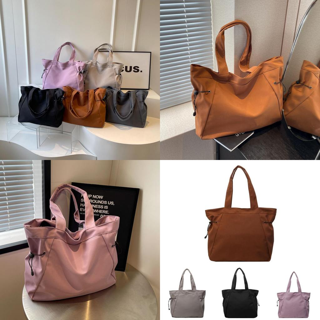 Stylish Canvas Tote Bag For Women Large Capacity Summer Casual Shoulder Bag