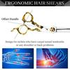 6.0" Gold Tree Root Handle Hairdressing Scissors - Straight & Thinning Shears