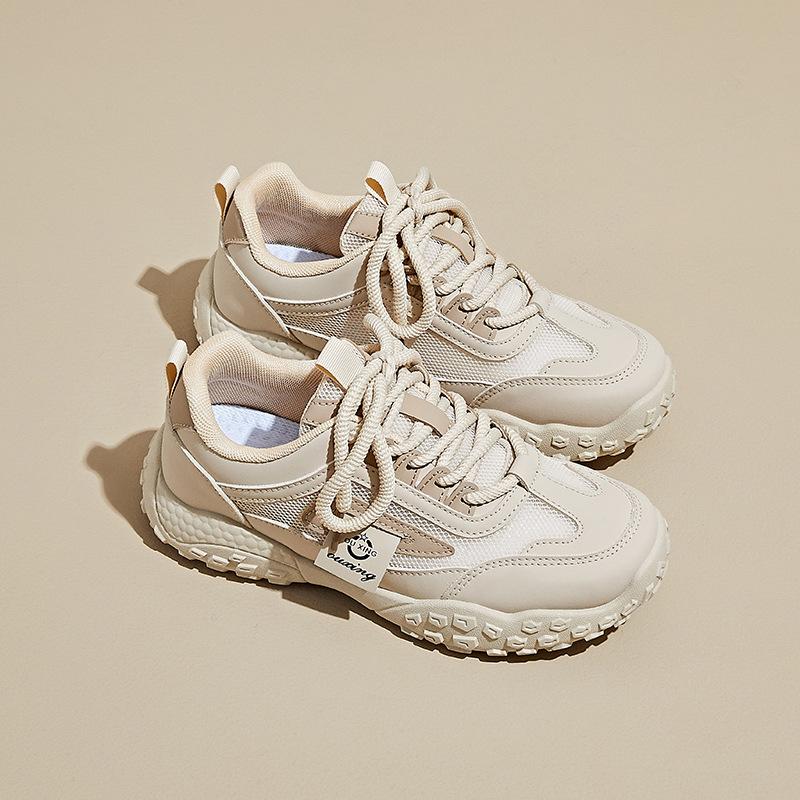 New Dad Shoes for Women In Summer Student Sports Running Mesh Breathable and Leisurely