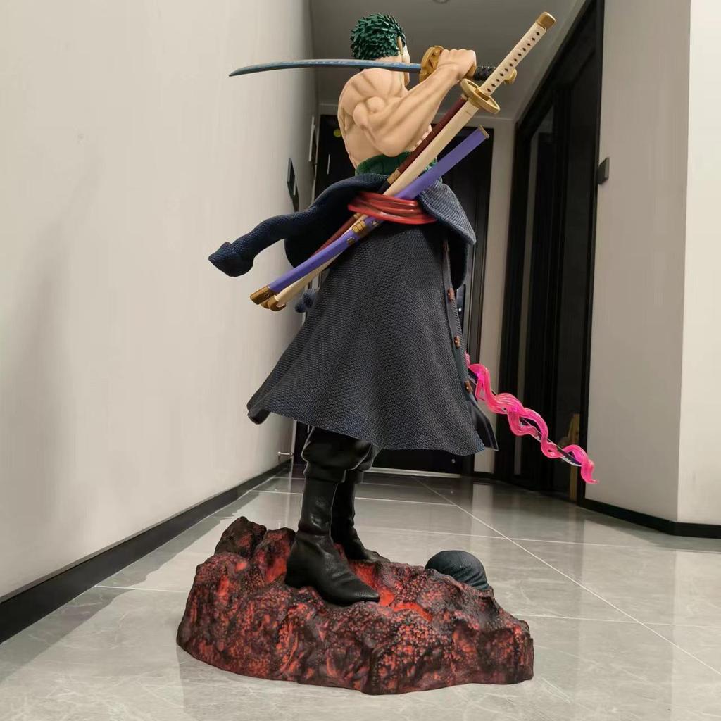 Extra Large One Piece Zoro Sword Figure - Anime Desktop Ornament