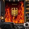 Wandbehang Teppich Deutschland Fußball Druck Stoff für Wohnzimmer Schlafzimmer Heimdekoration