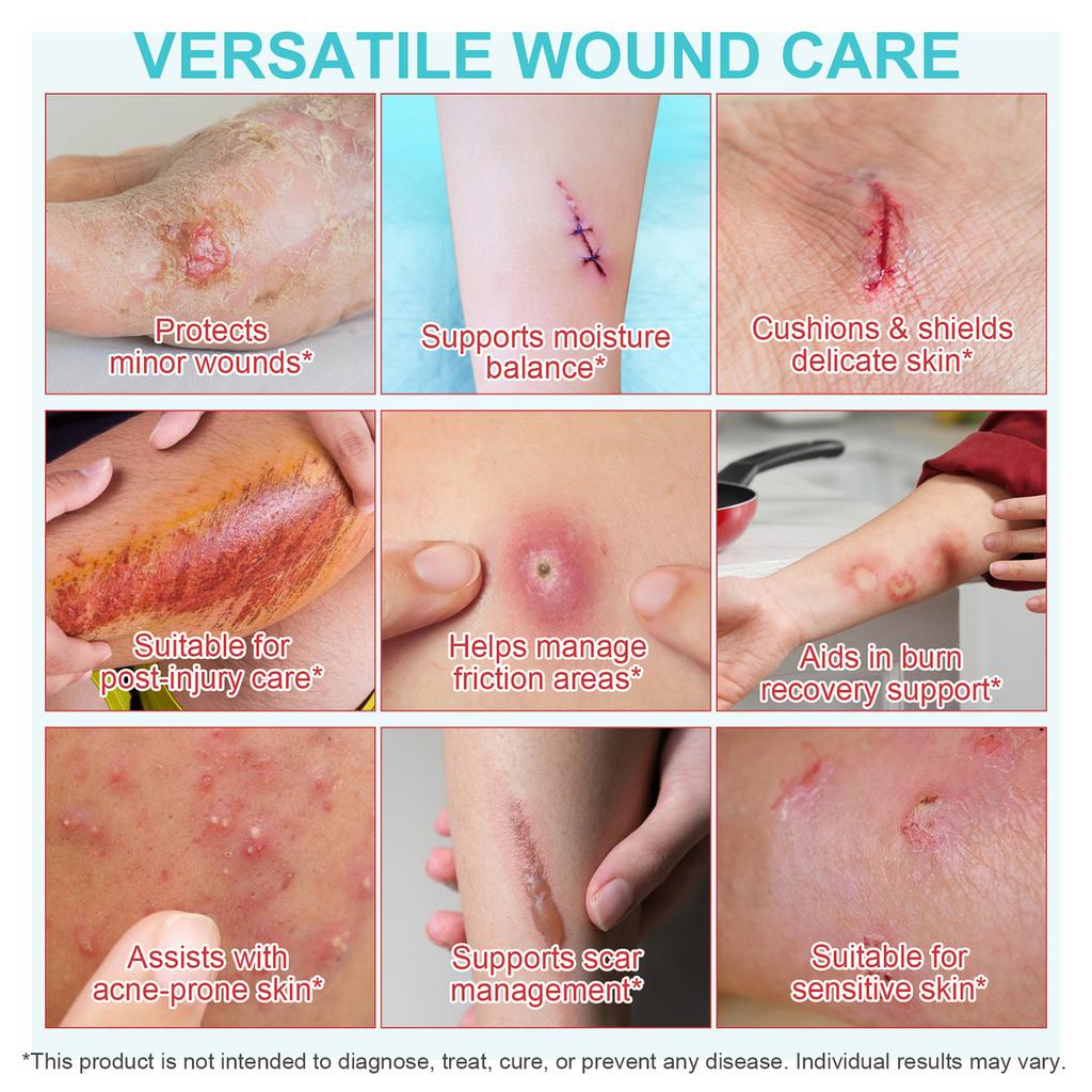 HYDROCOLLOID DRESSING ROLL Damaged Skin Pads Skin Care Patch, Skin Patch Comfortable Breathable Material Convenient Design For Travel And Home Use