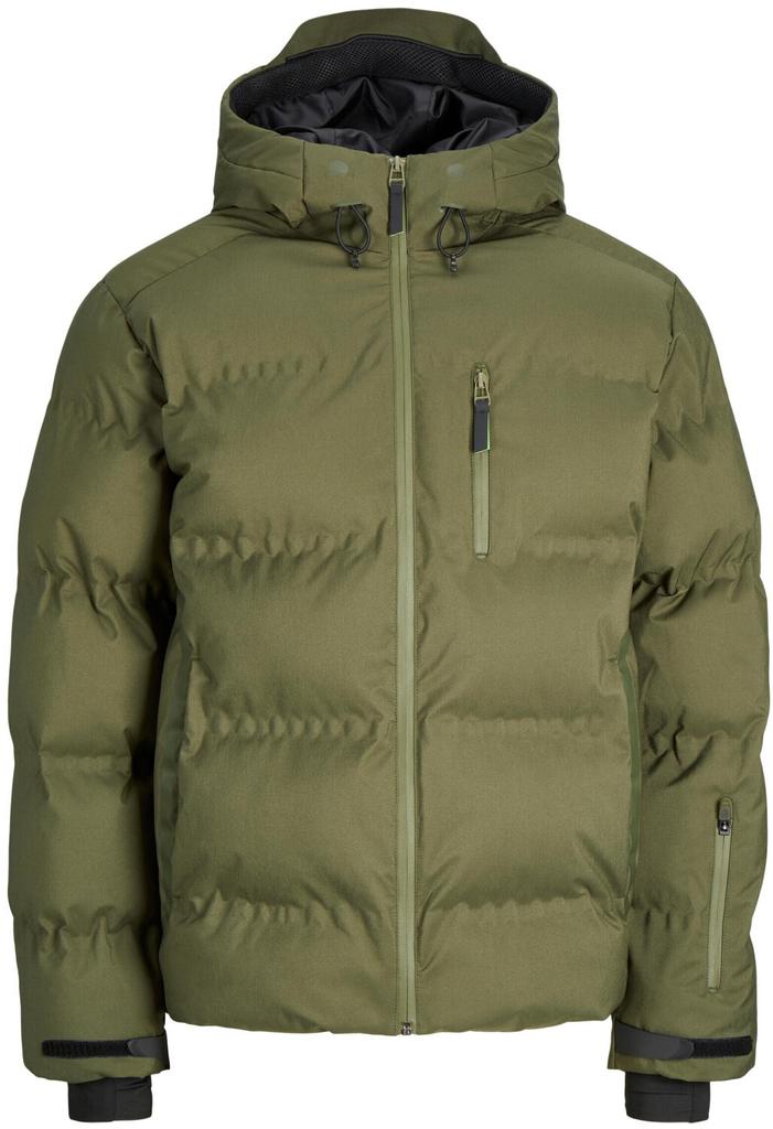 Jack & Jones Puffer Jacket (12238998) зимняя куртка оливковый вечер