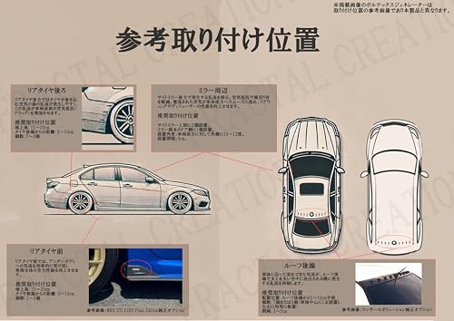 Universal Car Clear Stream Aerodynamic Vortex Generator Scratch Prevention Guard Door Edge Rear Bumper Side Corner Protector Protection Scratch P