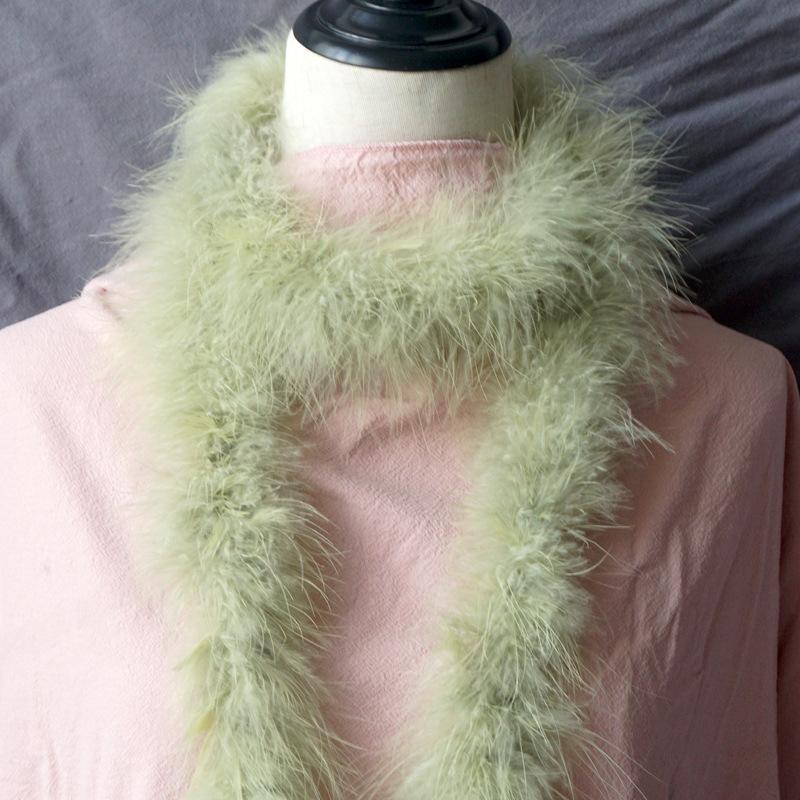 Encryption Thickened Full Plush Feather Strips Turkey Top Hair Accessories Diy Christmas Decoration Stage Performance Costume Accessories