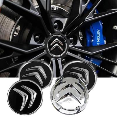 60mm Wheel Centre Hub Caps 4pcs Wheel Center Cap Replacement For C1 C2 C3 C4 C5 C6 C4L DS3 DS4 DS5 LS DS6 Grand Picasso