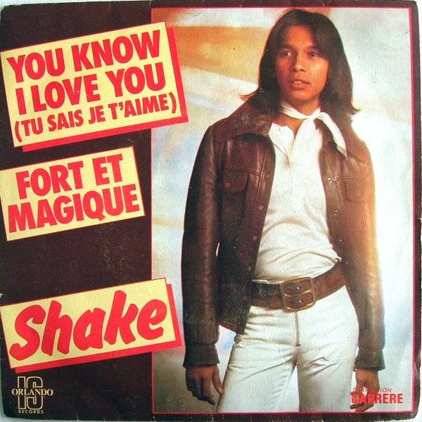 

7inch Record SHAKE You Know I Love You Tu Sais Je Ta 49194 Orlando Interna 1976 France Pop Used