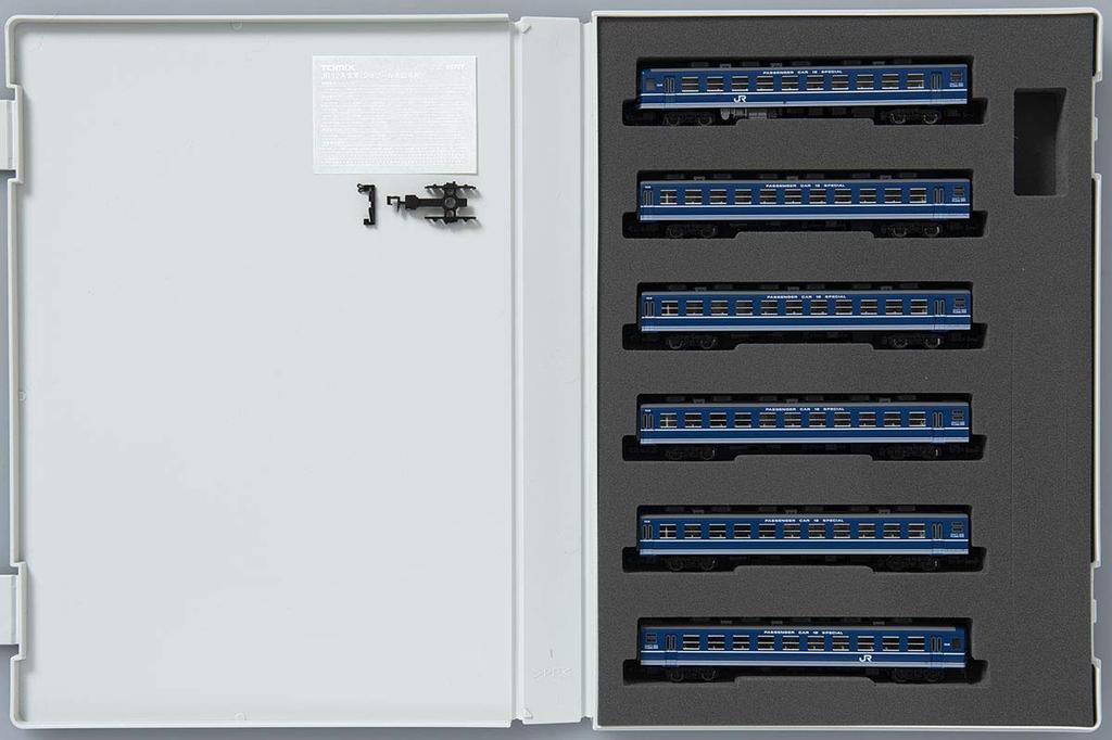 TOMIX N Gauge 12 Series Passenger Car Spur Oyama Set 6 Cars 98727 Railway Model Passenger Car