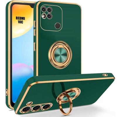 Case - E.F.CONNECTION - for Xiaomi Redmi 10C - Shockproof - Ultra Slim - Anti-Scratch - Night Green