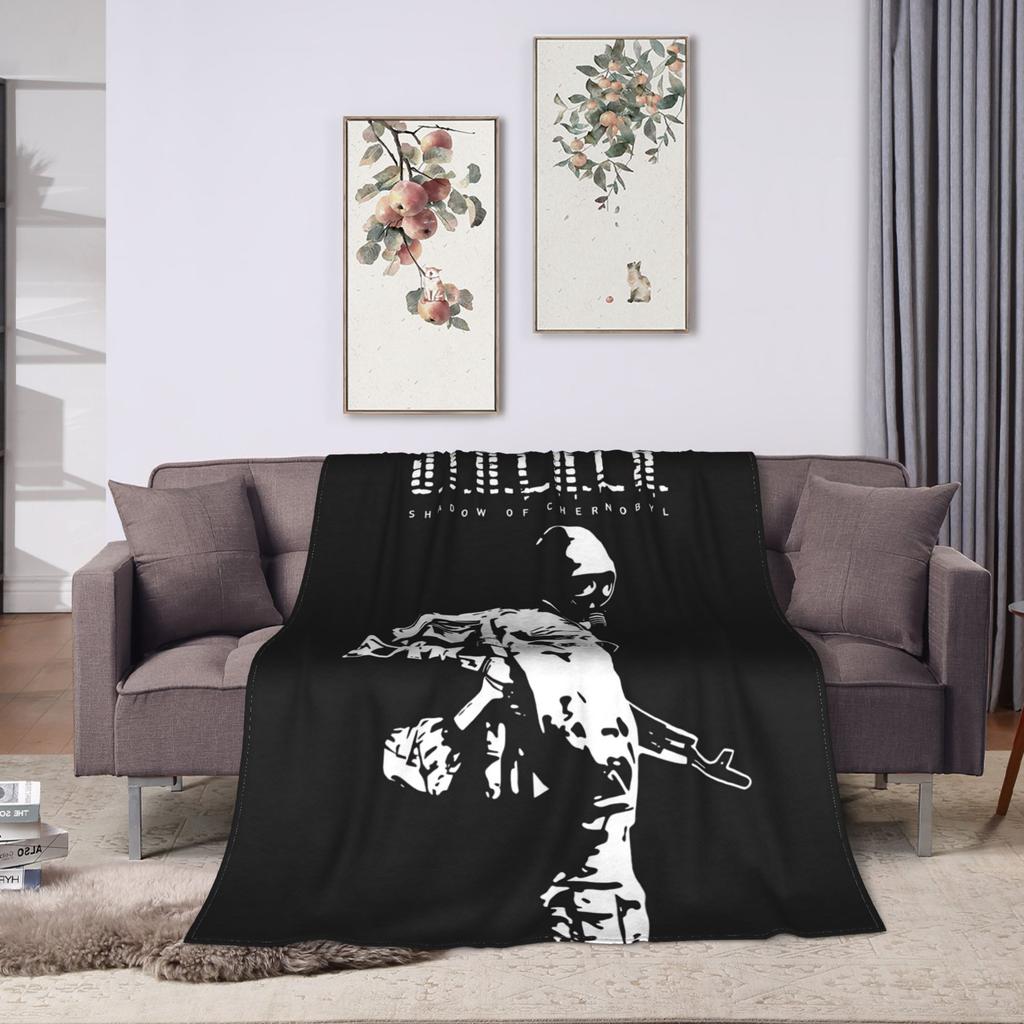 Stalker Game Blanket Soft Warm Fluffy Plush Bedding Throws For Couch Bed Airplane Travel Flannel Bedspread Bed Cover