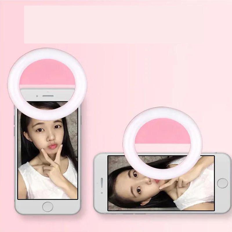 Special Offer: RK12 Selfie Ring Light for Phones - Clip-on LED for Livestreams & Photos
