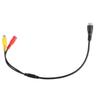 uxcell Car Camera Adapter AV DC Female Connector Wire Surveillance Video Cable Adapter 4