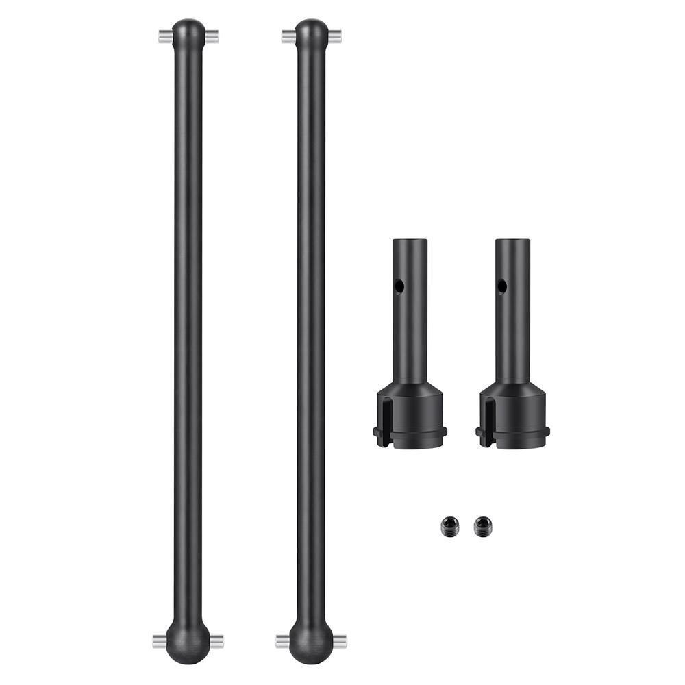 TRINOOD Steel Driveshaft Front Rear Center Universal CVD Dog Bone Diff Cup for 1/8 A-RRMA KRATON V4 V5 Buggy RC Car Parts
