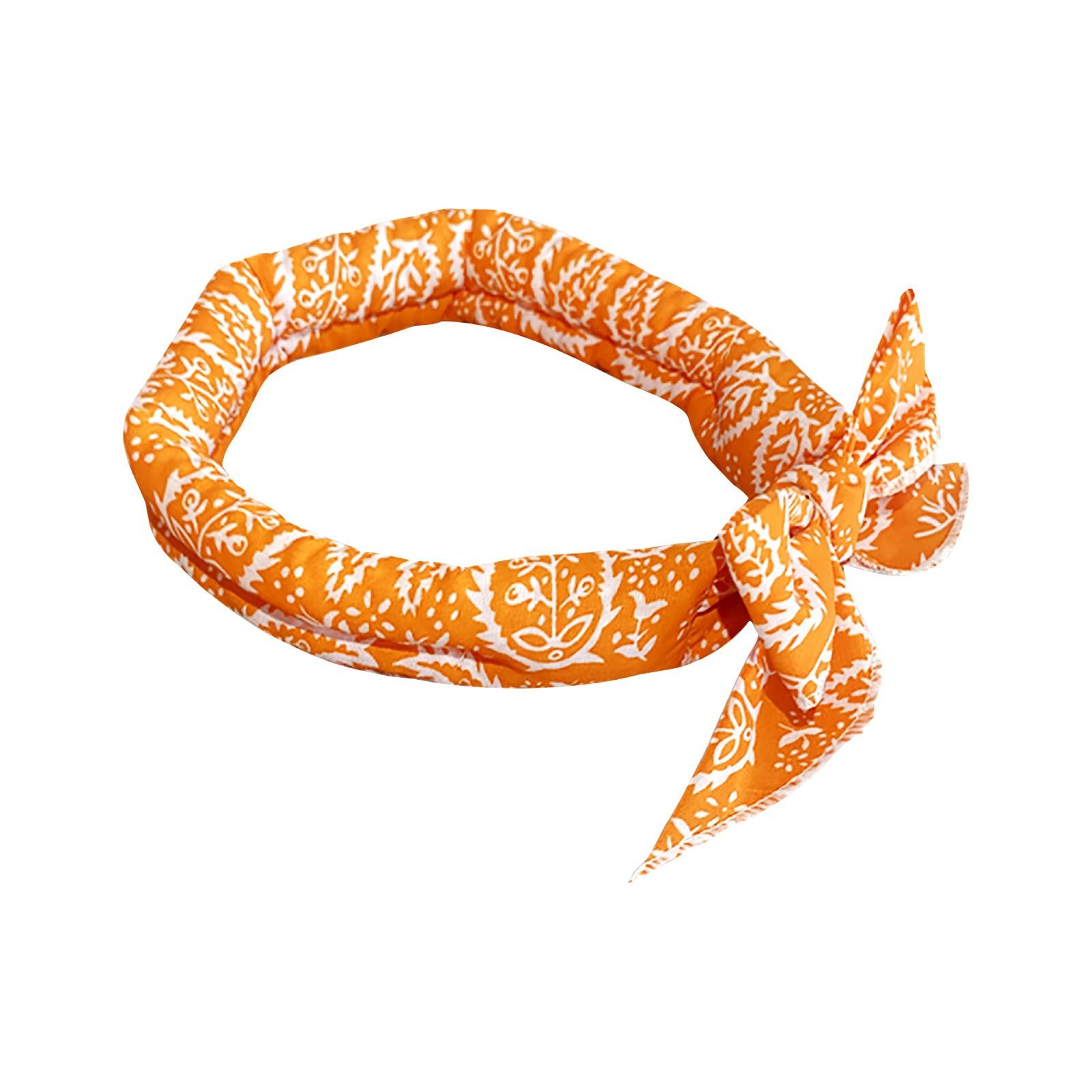 

Бандана для собак, ледяной кристалл для собак, бандана с рисунком из мультфильмов, летний ледяной прохладный шарф, освежающий, дышащий, удобный, ледяной шарф для домашних животных с рисунком из мультфильмов One Size жёлтый