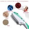 Clothes Portable Home Handheld Fabric Steam Iron Laundry Electric Steamer Brush Plug BEA