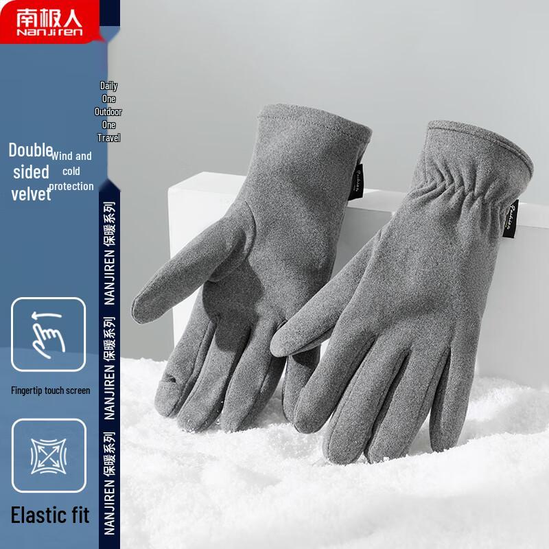 

Nanjiren Men s Winter Touchscreen Windproof Gloves One Size