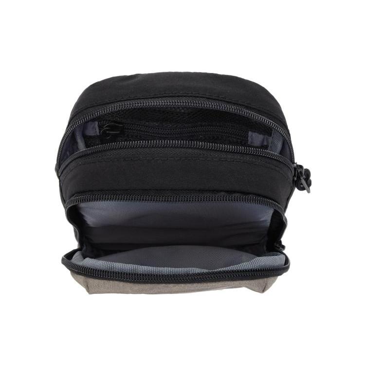 New New Balance Canvas Shoulder Bag Canvas Bag Cell Phone Pouch Crossbody Bag Regular Unisex Gray LAB13633-MHD