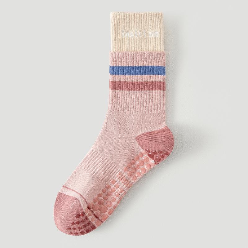 Women's Non-Slip Yoga Socks, Summer Cotton Pilates Fitness Floor Socks