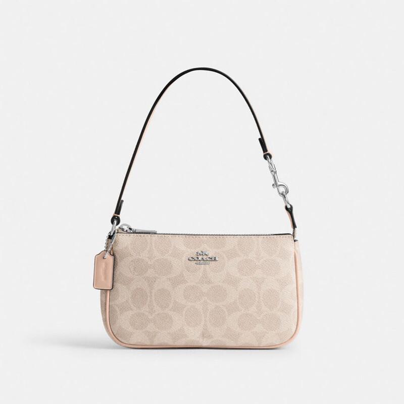 

COACH Nolita 19 Signature Mini Top Handle Bag 19x5x11.5cm