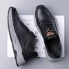 Fashion Genuine Leather Mens Shoes Leisure Walk Sneakers  Non-Slip Running Shoes Lightweight Anti-slip Outdoor Sports Footwear Trainers