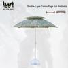 Wuyingfang Camouflage Double-Top Outdoor Umbrella
