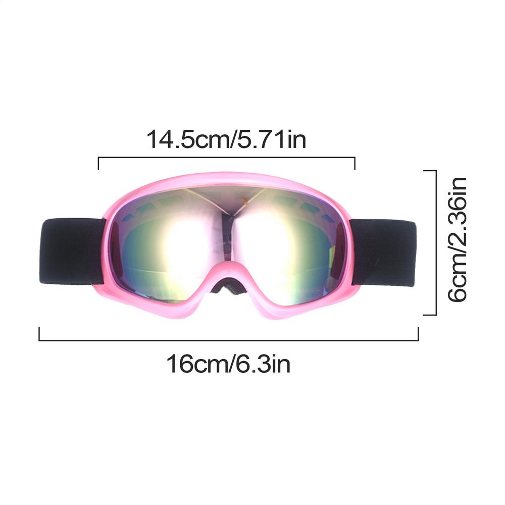 Children Anti-Fog Snowboard Goggles Snow Sports Goggles Windproof Sports Ski HD Glasses Skiing Supplies