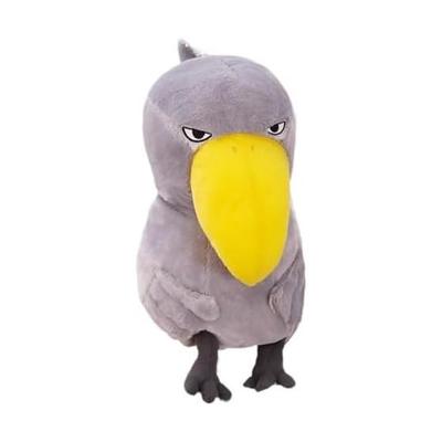 Toucan Plush Pillow, Shoebill Stork Hug Pillow, Cute Character Cushion, Surprise Gift, Home Decor, Stuffed Animal Pillow, 35cm, Safe PP Cotton