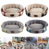 Large Size Lattice Bed Cat nest Warm Round Home Fabric Kennel Short Plush Soft Pet Supplies Durable